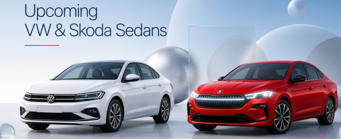 4 New Skoda And Volkswagen Sedans Launching In 2026