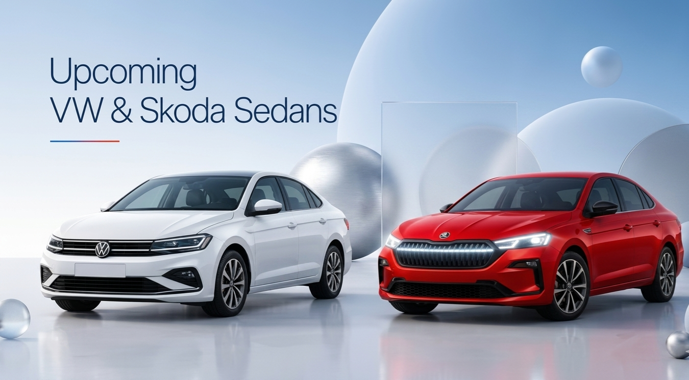 4 New Skoda And Volkswagen Sedans Launching In 2026