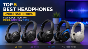 Best Headphones Under $50 in 2026: Best Budget Picks for Music, Gaming & Work