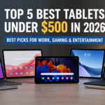 Top 5 Best Tablets Under $500 in 2026: Best Picks for Work, Gaming & Entertainment