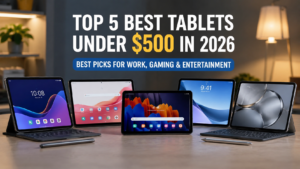 Top 5 Best Tablets Under $500 in 2026: Best Picks for Work, Gaming & Entertainment