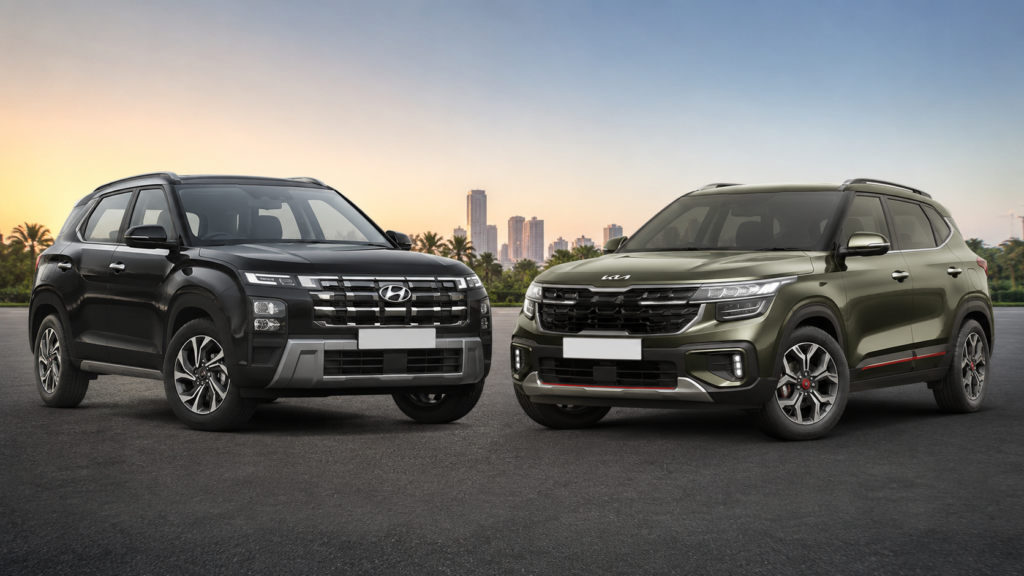 Hyundai Creta vs Kia Seltos: Which SUV Is Better Under ₹15 Lakh?